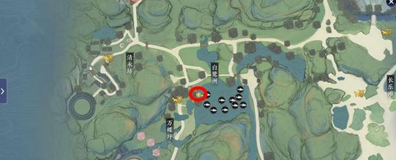 天涯明月刀手游东越胜景录所在地点介绍